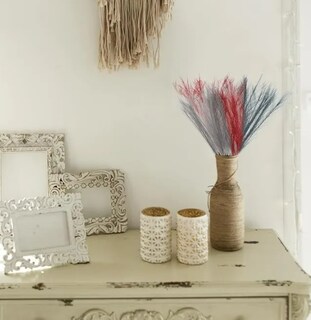 Foto 4 | Xtellar Plantas Pampas Decorativas Artificiales - Elegancia Y Durabilidad En Tu Decoración