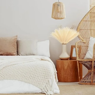 Foto 4 | Xtellar Plantas Pampas Decorativas Artificiales - Elegancia Y Durabilidad En Tu Decoración