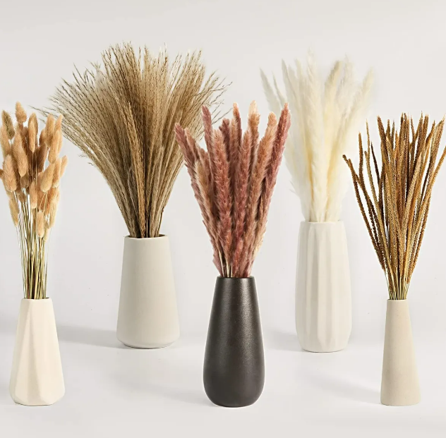 Foto 5 pulgar | Conjunto Exclusivo Xtellar De 70 Flores Decorativas Artificiales Y Pampas De Lujo, Estilo Bohemio