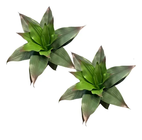 Planta Xtellar De Agave Artificial Para Decoración De Mesa, 2 Piezas