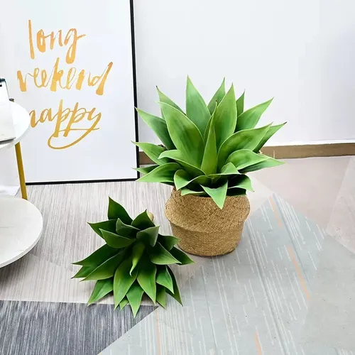 Foto 4 pulgar | Planta Xtellar De Agave Artificial Para Decoración De Mesa, 2 Piezas