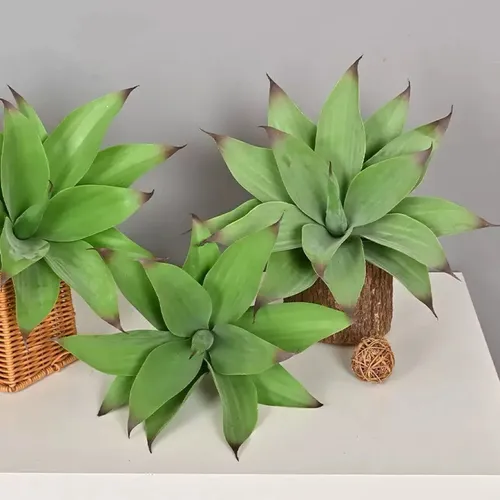 Foto 4 | Planta Xtellar De Agave Artificial Para Decoración De Mesa, 2 Piezas