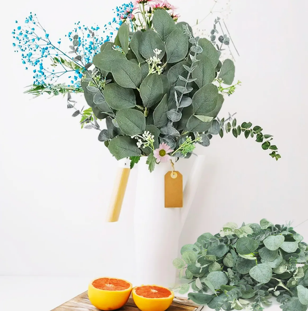 Foto 5 pulgar | Conjunto Premium De 30 Piezas De Eucalipto Artificial Xtellar Para Decoración Sofisticada Y Fina