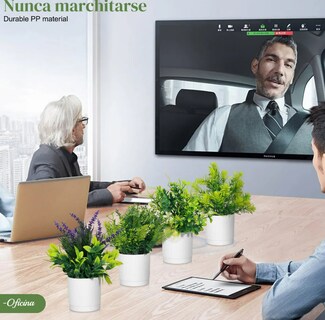 Foto 4 | Xtellar Set De 4 Plantas Artificiales Premium Con Macetas - La Solución Perfecta Para Dar Elegancia A Tus Espacios