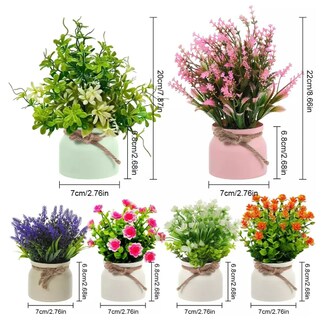 Foto 4 | Xtellar: Colección De Plantas Y Flores Artificiales En Macetas De Alta Calidad