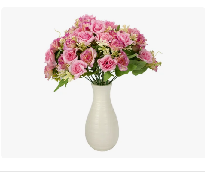 Foto 1 | Rose Xtellar Ramas Artificiales Decorativas Flores Eternas 50 Flores