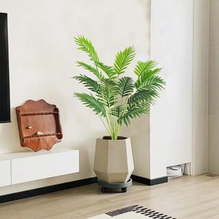 Foto 4 | Plantas Hojas 24 De Palma Artificiales Decorativas Eo Safe Imports Esi-20478 Verde
