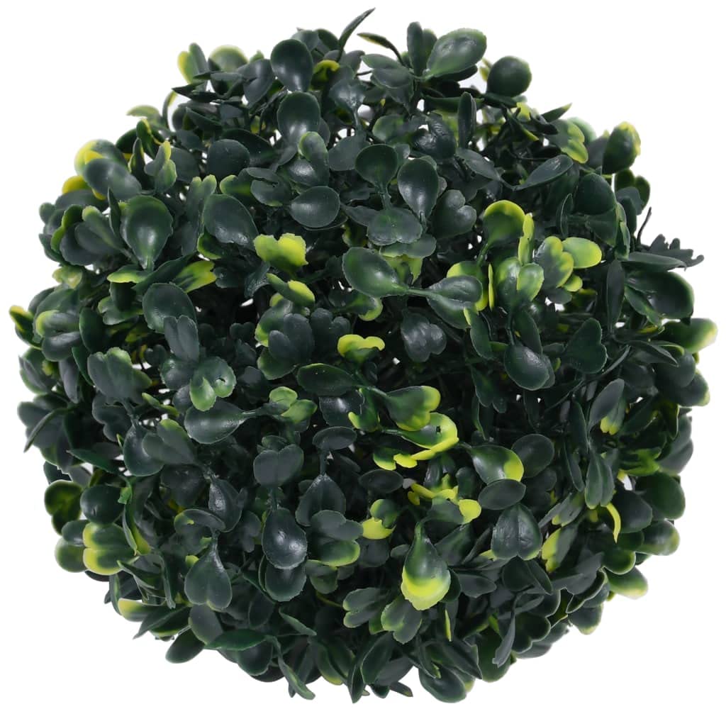 Foto 4 pulgar | Juego De 4 Bolas De Boj Artificial Vidaxl  Color Verde  12 Cm De Diámetro - Venta Internacional.