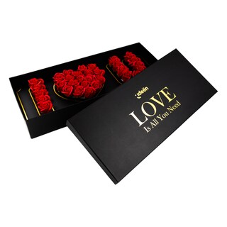 Foto 1 | Caja De Regalo Con Rosas ''i Love You'' Rojas