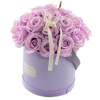 Foto 2 | Caja De Arreglo Floral Circular Con Flores Lilas