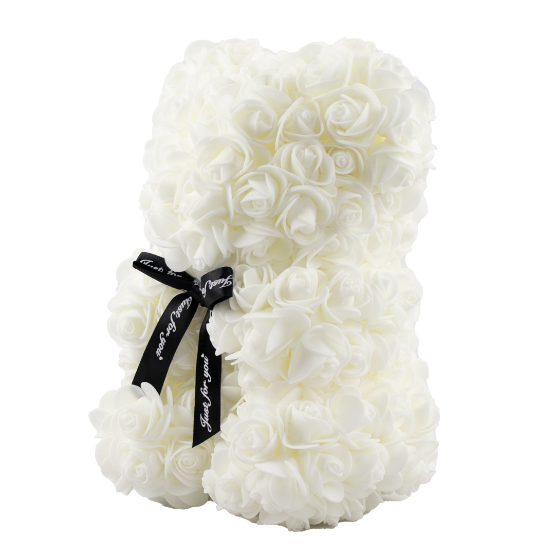 Foto 3 pulgar | Oso de Rosas Ideën Blanco