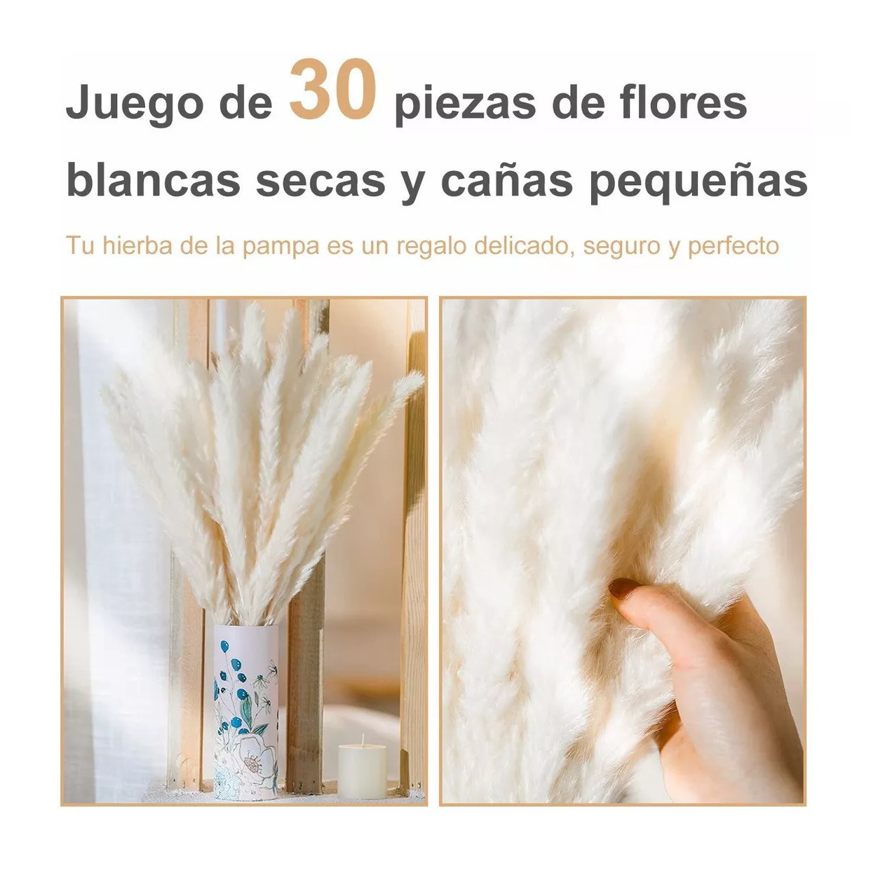 Foto 5 pulgar | Plantas Decorativas Artificiales Belug 30 Piezas color Beige