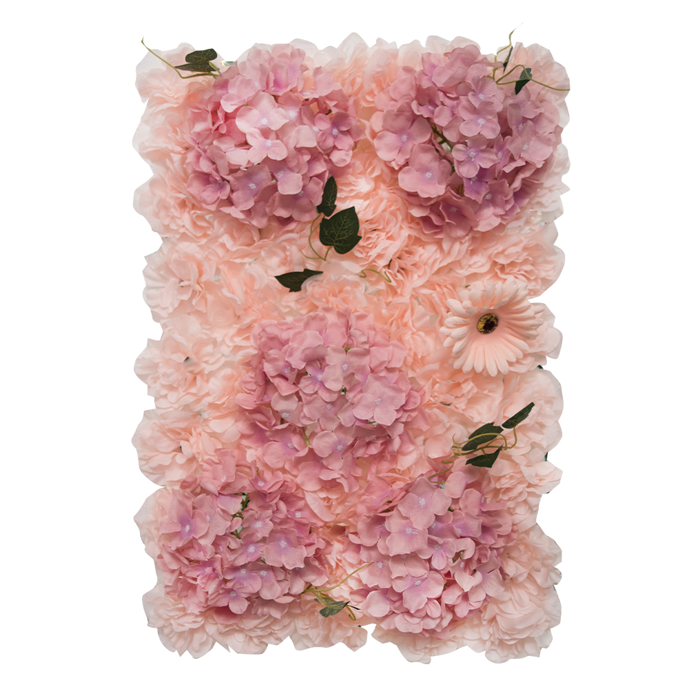 Muro de Flores Artificiales PANEL DECORATIVO Otoño Multicolor 8 Piezas