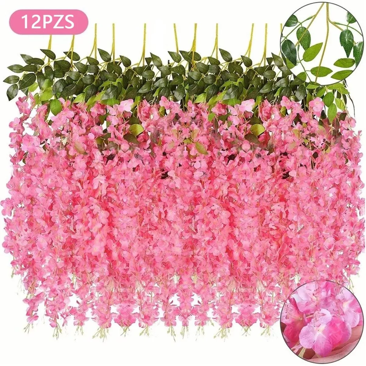 Foto 4 | Flores Artificiales Eo Safe Imports Esi-10802 Rosas 12 pzas