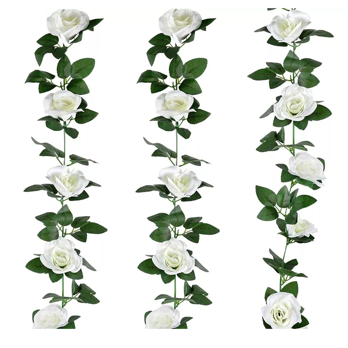 Enredadera de Rosas Artificiales Eo Safe Imports Esi11121 3 Piezas