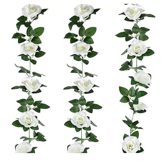 Foto 1 | Enredadera de Rosas Artificiales Eo Safe Imports Esi11121 3 Piezas
