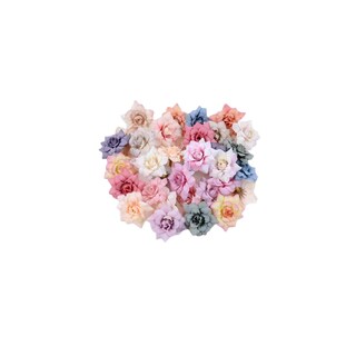 Foto 1 | Cabezas Flores Rosa Artificial Decoración para Fiesta 4.5 cm Mixta