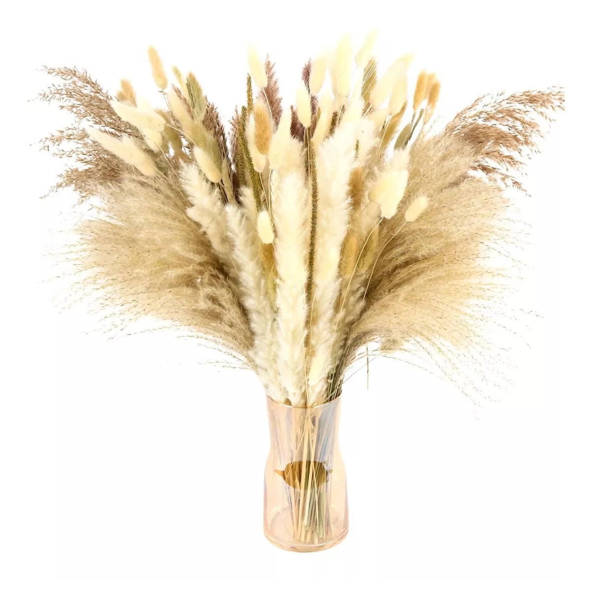 Plantas Decorativas 100pcs Pampas Secas Flores Artificiales $809