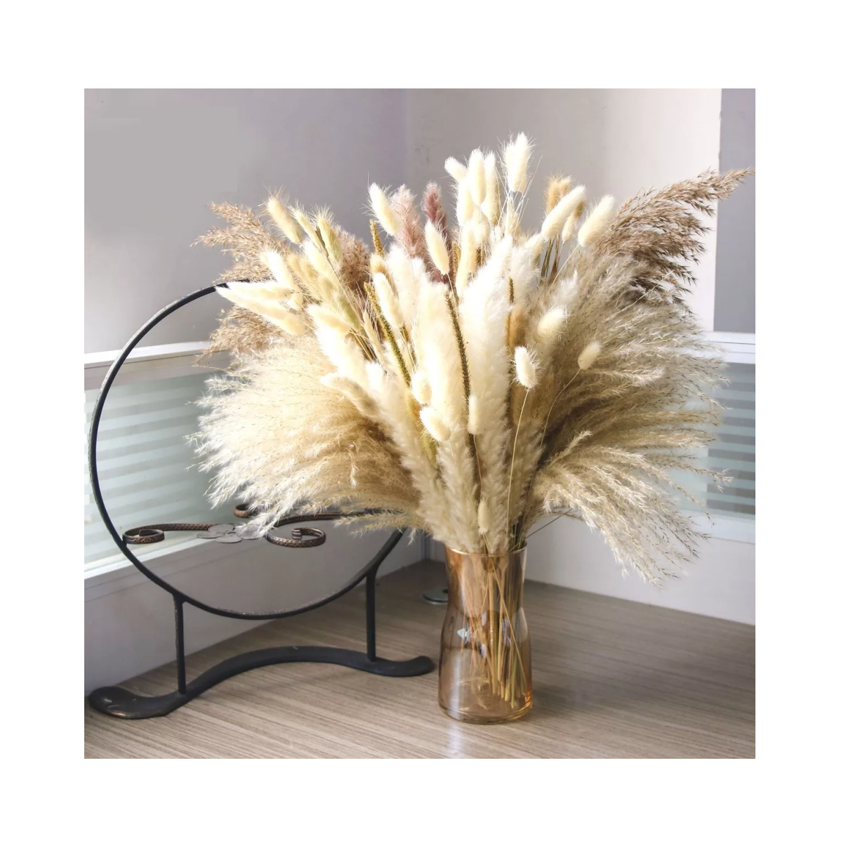 Foto 2 | Plantas Decorativas 100pcs Pampas Secas Flores Artificiales