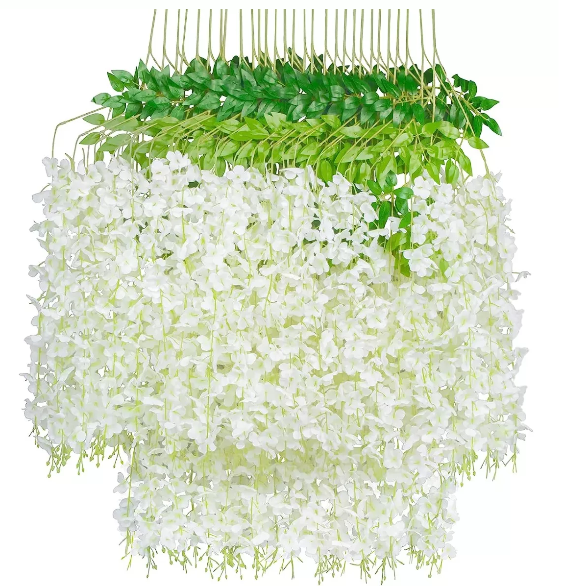 Flores Artificial  12pzs 1.1m Eo Safe Imports  Esi-13169 Blanco