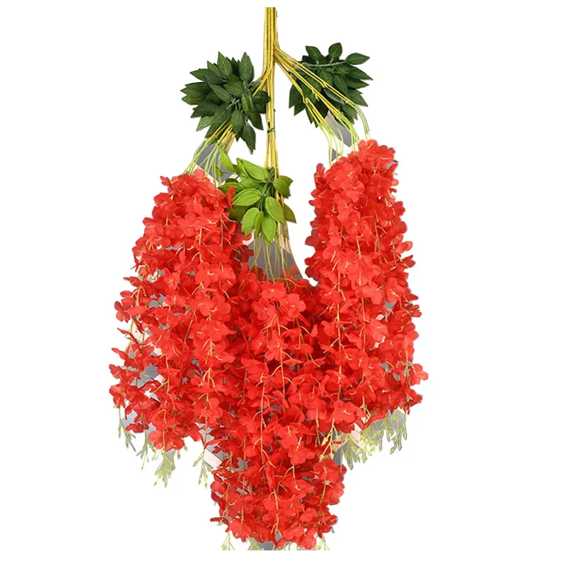 Foto 2 pulgar | Flores Artificial 12pzs 1.1m Eo Safe Imports Esi-13171  Rojo