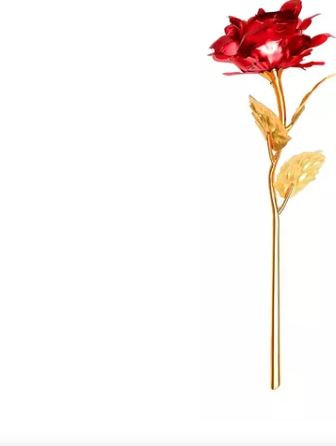 Flor Eterna Rosa Artificial Para Regalo