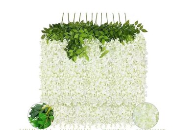 Foto 1 | Flor Artificial Wünd Blanca 12 Piezas
