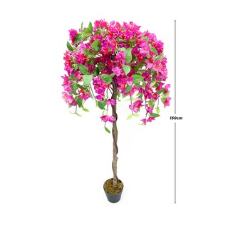 Foto 2 | Planta Artificial Arbol Bugambilia Tecnologia Feel Real 150