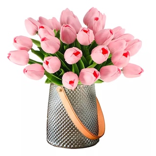 Foto 1 | Tulipanes Artificiales Color Degradado 20pcs Eo Safe Imports Esi-17619 Rosa