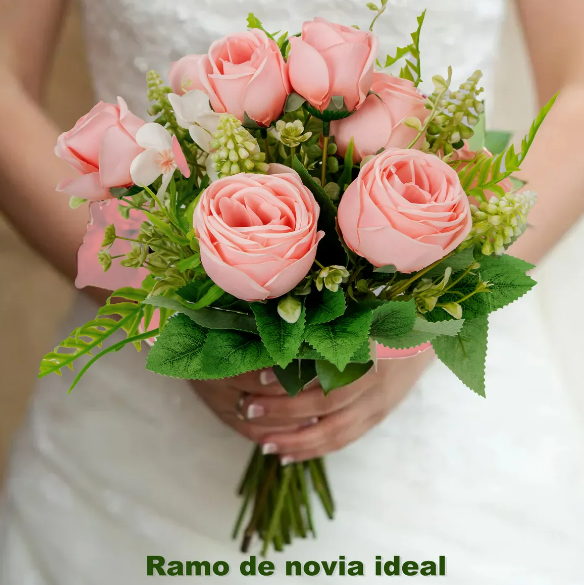 Foto 5 pulgar | Xtellar 4 Ramos De Rosas De Lujo Artificiales - Perfectas Para Bodas Y Decoración Elegante