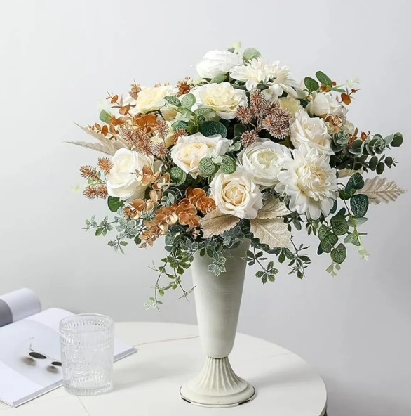 Foto 4 pulgar | Xtellar Rosas Artificiales Decorativas - Regalos Perfectos Para Fiestas Y Bodas
