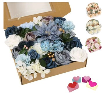 Foto 2 | Xtellar Rosas Artificiales Decorativas - Regalos Perfectos Para Fiestas Y Bodas