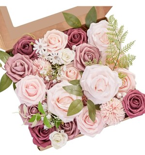 Foto 2 | Xtellar Rosas Artificiales Decorativas - Regalos Perfectos Para Fiestas Y Bodas