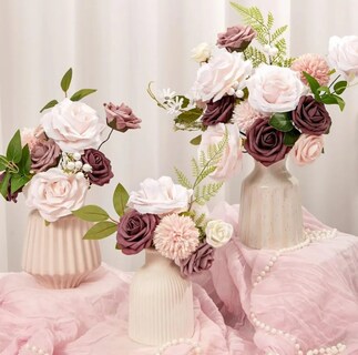 Foto 3 | Xtellar Rosas Artificiales Decorativas - Regalos Perfectos Para Fiestas Y Bodas