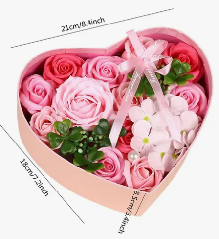 Foto 3 pulgar | Flores Xtellar Rosa Eterna Mujeres Cajas Regalos De San Valentín