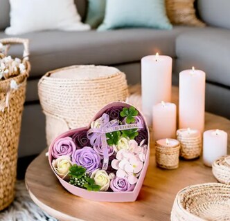Foto 3 | Flores Xtellar Rosa Eterna Mujeres Cajas Regalos De San Valentín