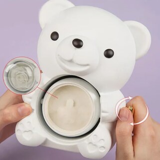 Foto 3 | Flores Xtellar Eternas Rotación Estuches Para Joyeria Oso Creativo