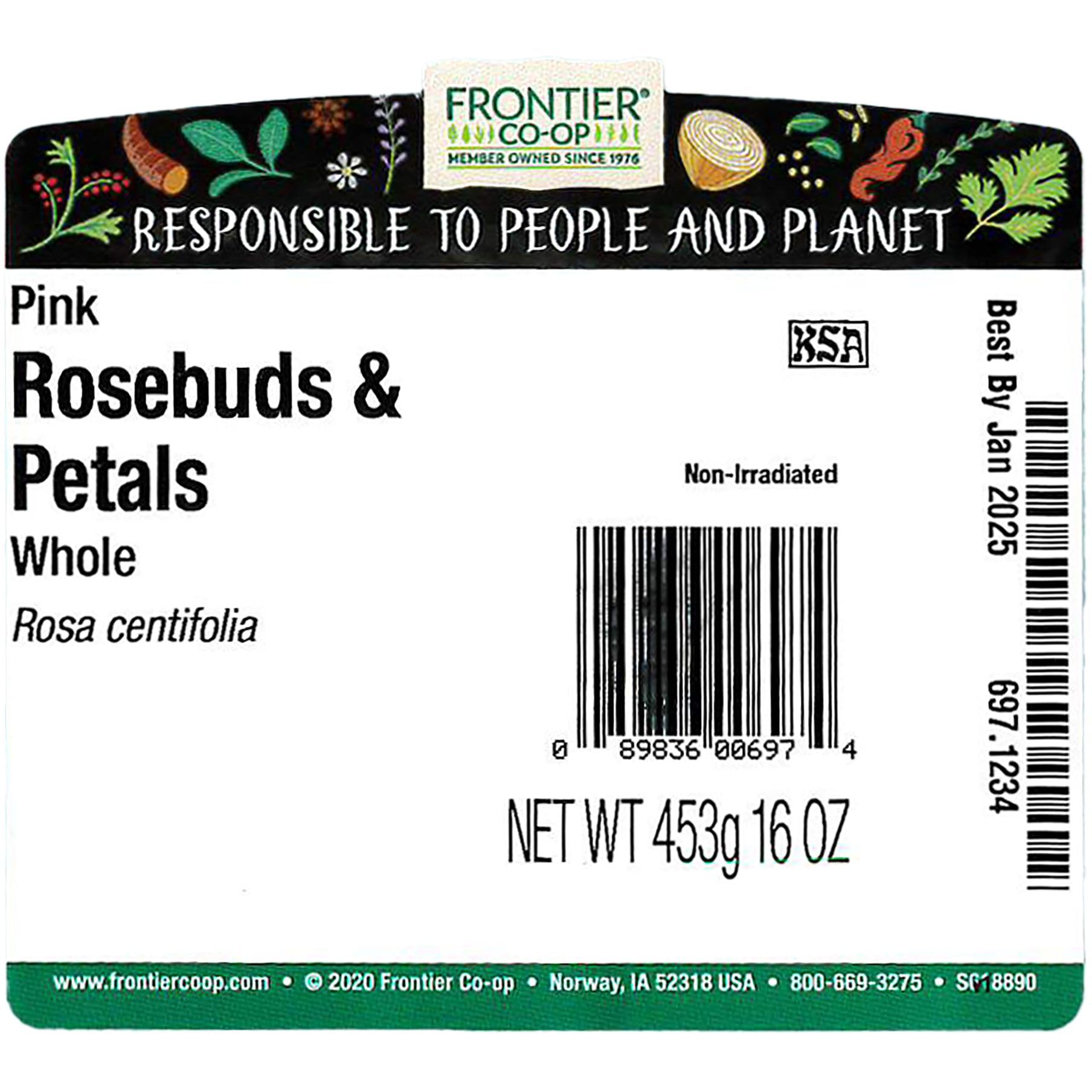 Foto 3 pulgar | Rosebuds & Petals Frontier Co-op Pink 454 G - Venta Internacional.