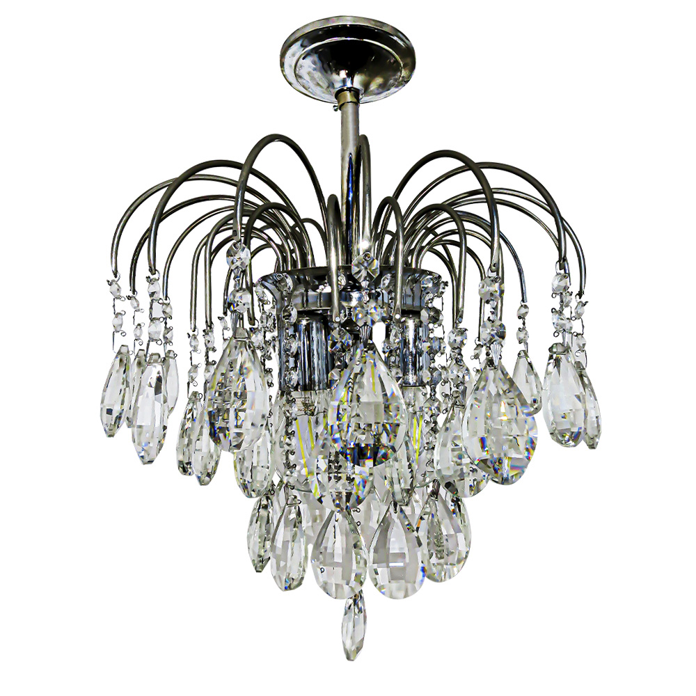 Candelabro Mil Luces CAL-LLUVIA-003 Cromo 3L