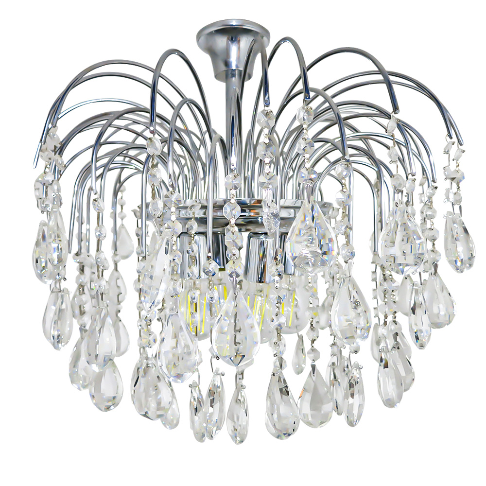 Candelabro Mil Luces CAL-LLUVIA-006 Cromo 6L