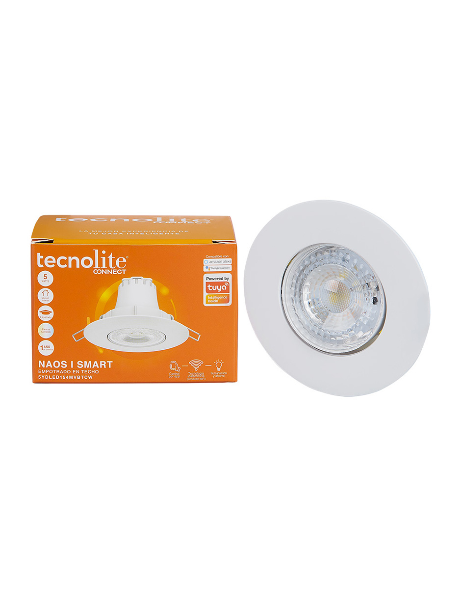 Foto 3 pulgar | Downlight Led Inteligente 5 W Cct Atenuable Compatible con App Móvil y Asistentes de Voz