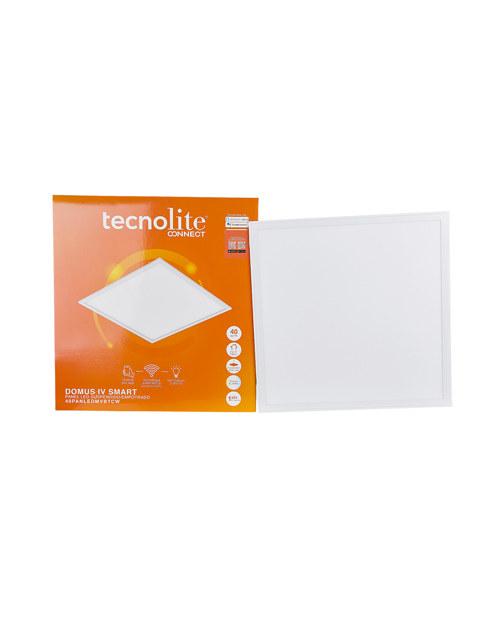 Foto 2 pulgar | Panel Led Inteligente Tecnolite Connect con Wifi de 40 W