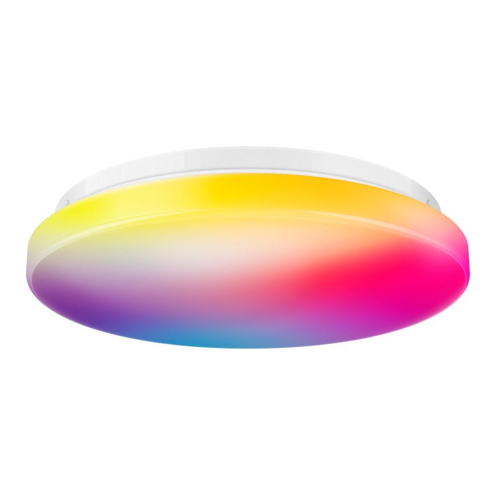 Foto 3 pulgar | Lámpara Led Wi-fi Rgb+w Multicolor De 18 W, Para Techo