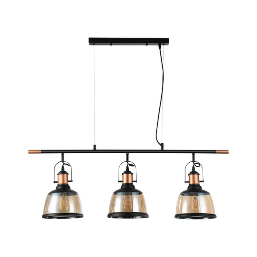 Foto 1 | Colgante de Cristal Tecnolite 180CTL8370MVNCA 1.85 m de Altura 60 W 3 Bases E27 No Incluye Foco