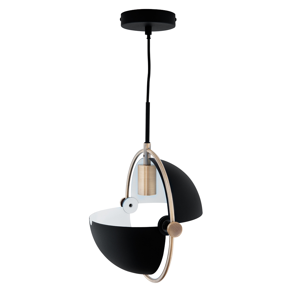Lámpara Colgante Tecnolite color Negro Lamina de Acero 8.5 W 100-240 V