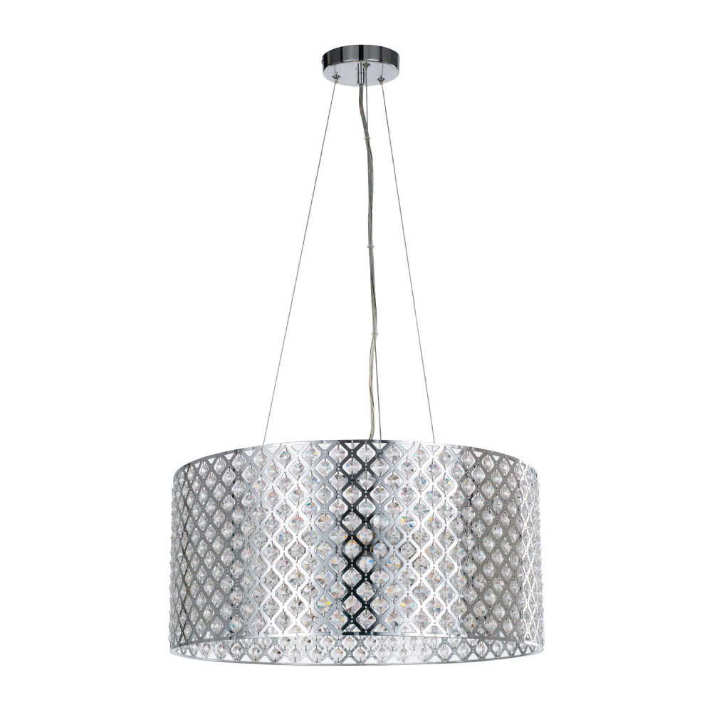 Lámpara de Techo Tecnolite 60ctl7282mvs color Plata