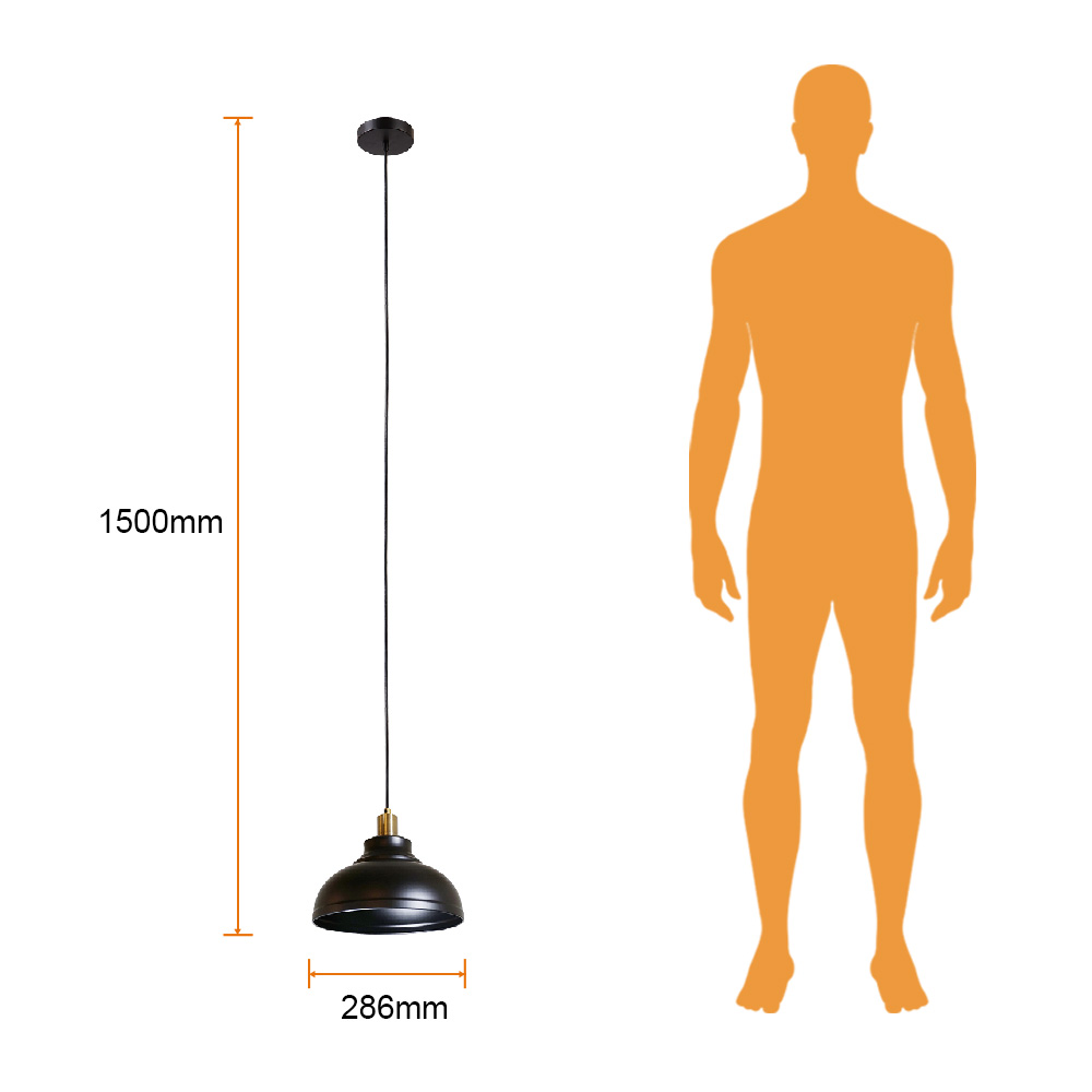 Foto 4 | Colgante Tecnolite Metálico 1.50 M Potencia Máx. 60 W, 1 Base E27, No Incluye Foco