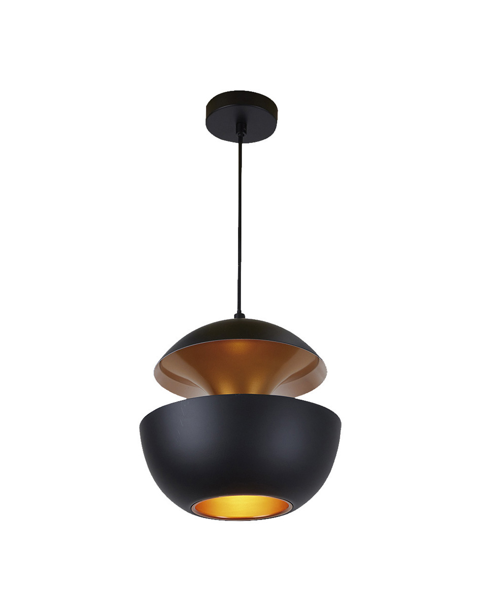 Lámpara Colgante Tecnolite 8.5w 100-240 V color Negro Mate