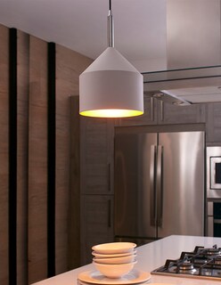 Foto 3 | Lámpara Tecnolite Colgante Vintage Blanca Moderna 20W Ctl-7432 B