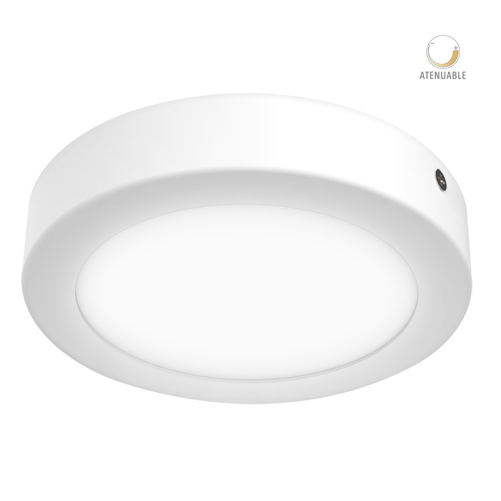 Foto 3 pulgar | Lámpara Led Plafón 12w Techo Tecnolite Ptlledd-r/002/40/b color Blanco